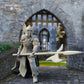 Product photo Tabletop 28mm The Printing Goes Ever On (TPGEO) 0: Watch and Archers: Medieval Knight Squad - Warriors of the White City