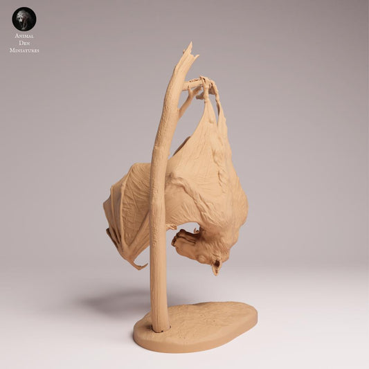 Product photo Tabletop 28mm Lord of the Print (LotP) 0: Wild Animal Figure: Hammerhead Bat - flying (25_12_01)