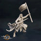 Product photo medieval historical figure 75mm Scale The Printing Goes Ever On (TPGEO) 0: Medieval Knight Figures Ranger Standard - 75mm Models - Rangers of the North