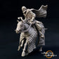 Product photo medieval historical figure 75mm Scale The Printing Goes Ever On (TPGEO) 0: Medieval figures knights guards B riders - 75mm models - Royal Family