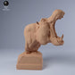 Product photo animal figure Animal Den Miniatures 2: Wildlife animal figure: Hippopotamus Bust (24_03_13)