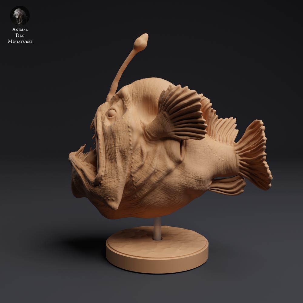 Produktfoto 0: Tiefsee Tierfigur: Buckel-Anglerfisch (25_04_07)