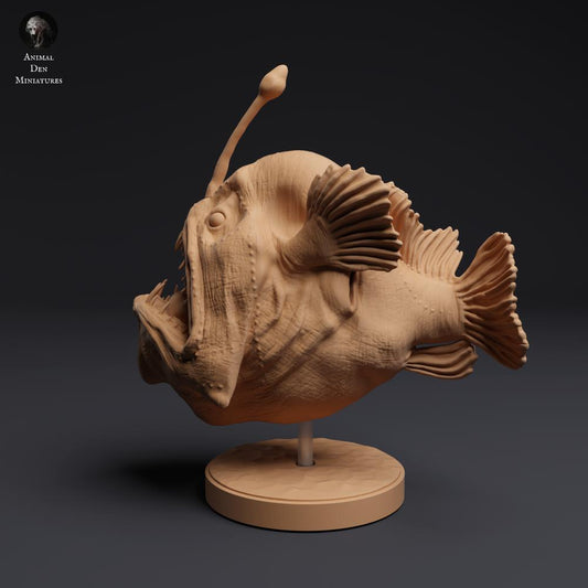 Product photo 0: Deep-sea animal figure: Humpback anglerfish (25_04_07)