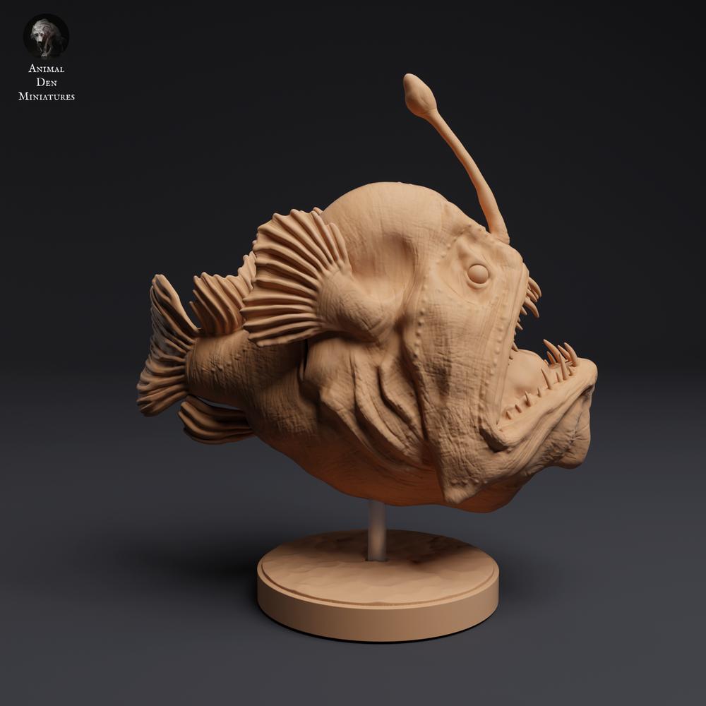 Produktfoto 1: Tiefsee Tierfigur: Buckel-Anglerfisch (25_04_07)