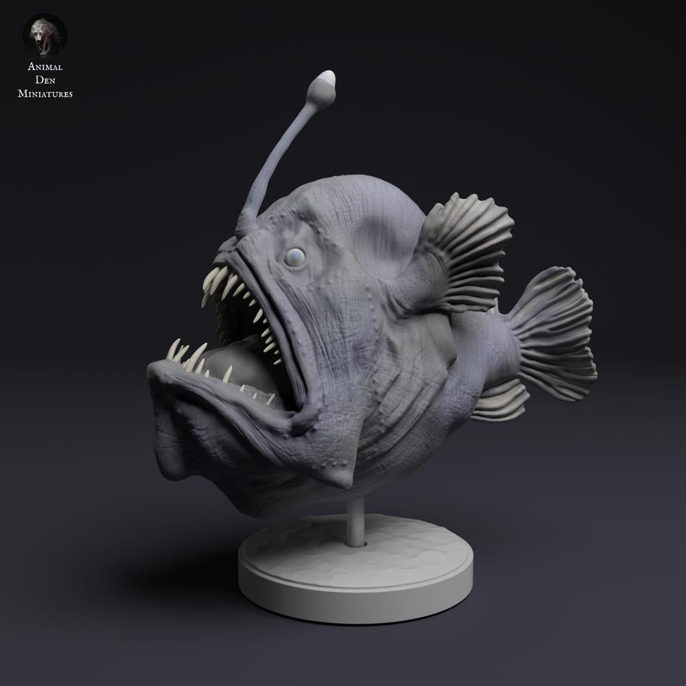 Produktfoto 3: Tiefsee Tierfigur: Buckel-Anglerfisch (25_04_07)