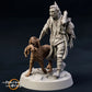Product photo Tabletop 28mm The Printing Goes Ever On (TPGEO) 0: Medieval townsfolk and tavern guests: Innkeeper, guard, hunter, farmer, maid, guest, traveler