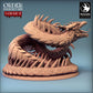 Produktfoto Tabletop 28mm Lord of the Print (LotP) 0: Tabletop Miniatur: Schlangendrache Lindwurm, Wyrm-Boss, aufgerollte Riesenschlange (24_02_E1)