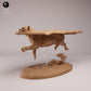 Product photo animal figure Animal Den Miniatures 0: Wild animal figure: Jaguar - swimming (26_08_08)