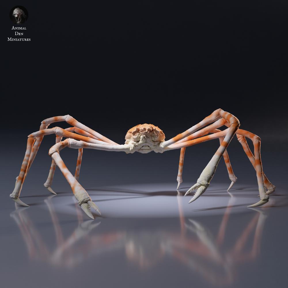 Product photo of animal figure Animal Den Miniatures 5: Sea animal figure: Japanese giant crab (26_09_04)