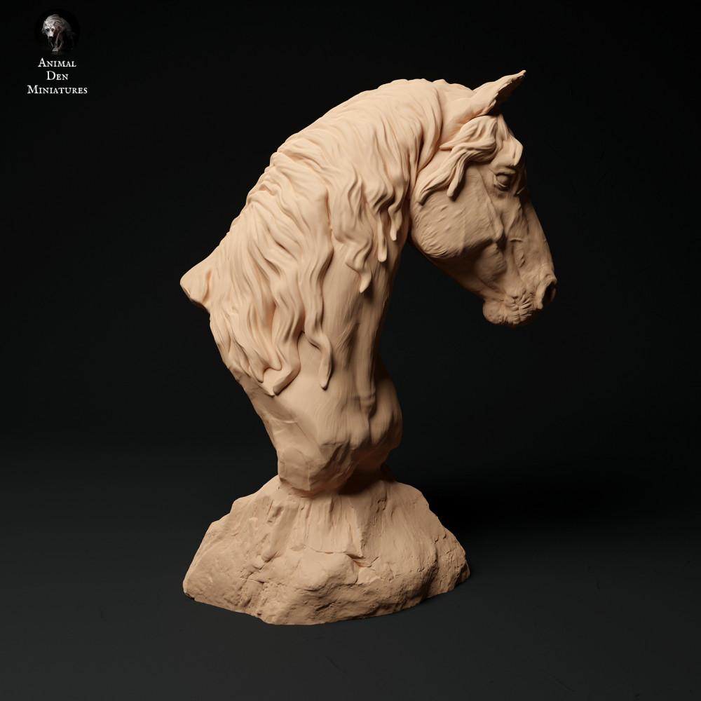 Produktfoto Tierfigur Animal Den Miniatures 1: Pferde Tierfigur: Konik-Pferd - Büste (23_11_12)