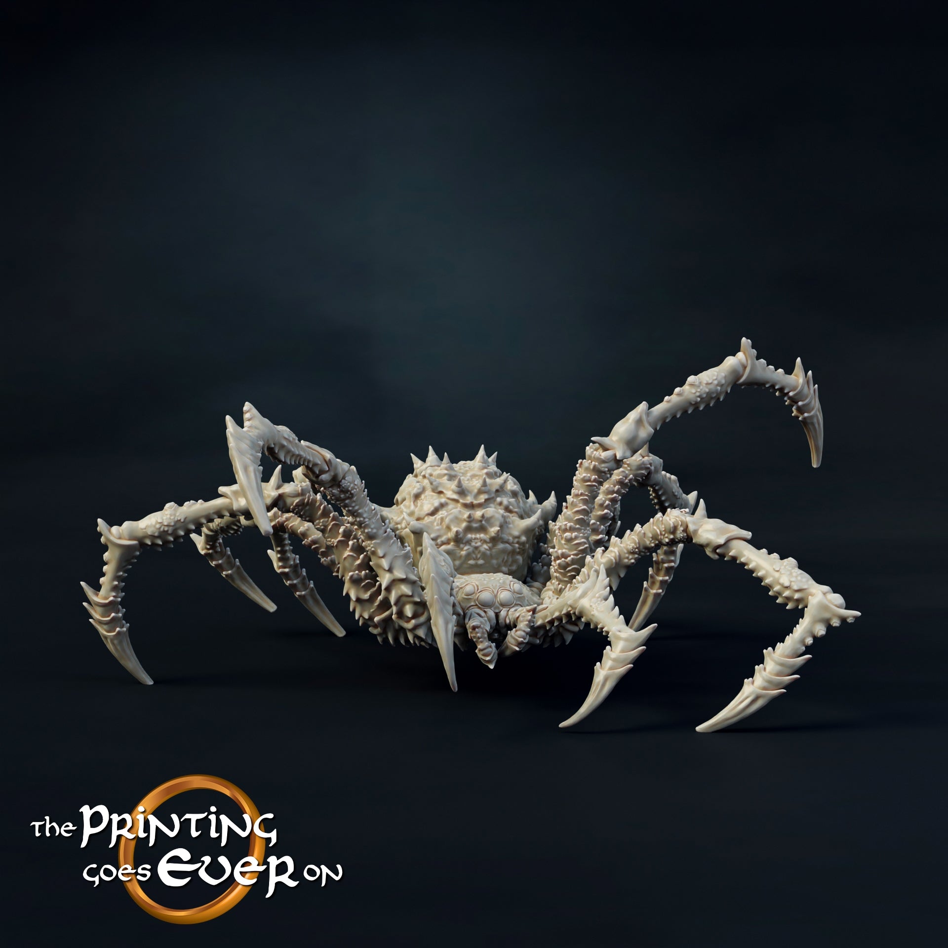 Product photo Tabletop 28mm The Printing Goes Ever On (TPGEO) 0: Spider Monster: Cave Spider Creatures