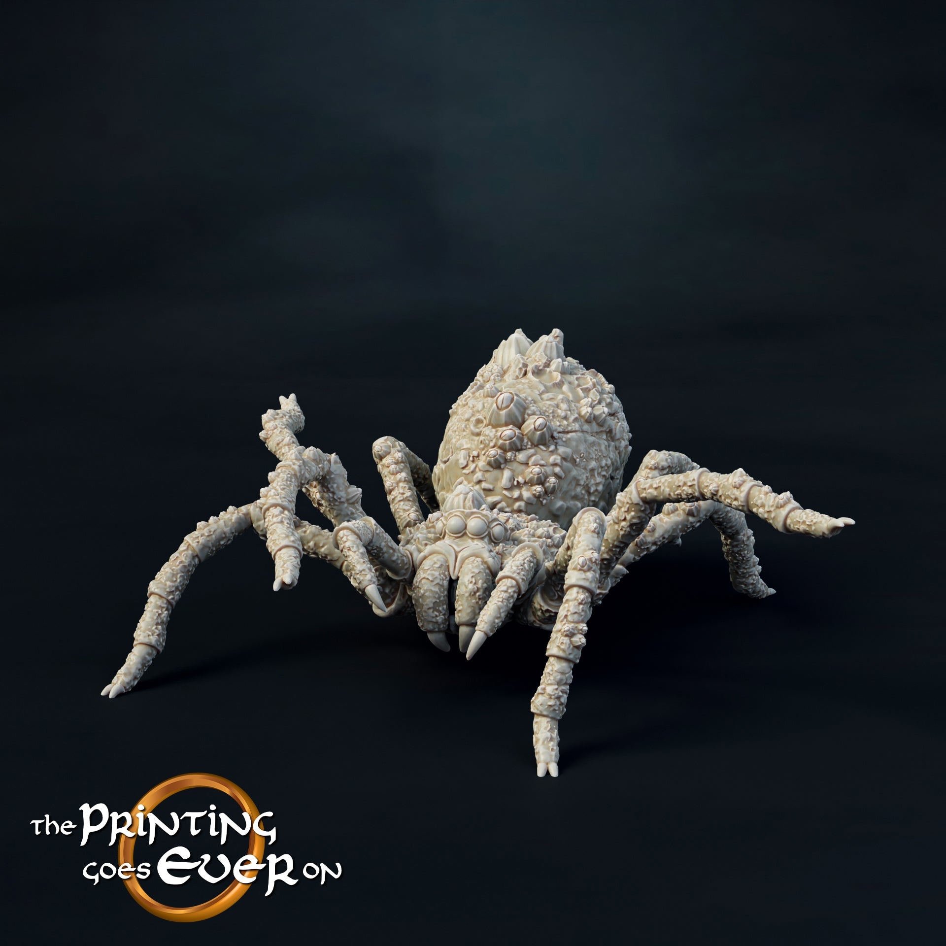 Product photo Tabletop 28mm The Printing Goes Ever On (TPGEO) 0: Spider Monster: Cave Spider Creatures