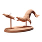 Product photo diorama and model building miniature figure: seal hunting penguin, animal figure