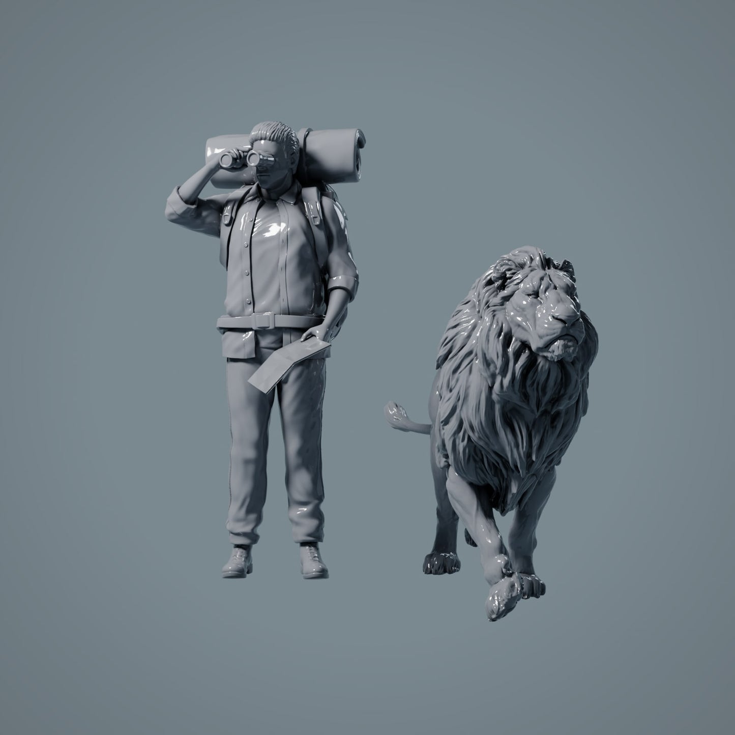 Lion - Animals of the Savannah (23_02_15)