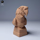 Product photo animal figure Animal Den Miniatures 2: Jungle animal figure: Scarlet Macaw - Bust (24_04_08)