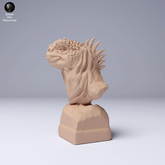 Product photo animal figure Animal Den Miniatures 0: Sea creature animal figure: Sea Lizard - Bust (24_08_12)