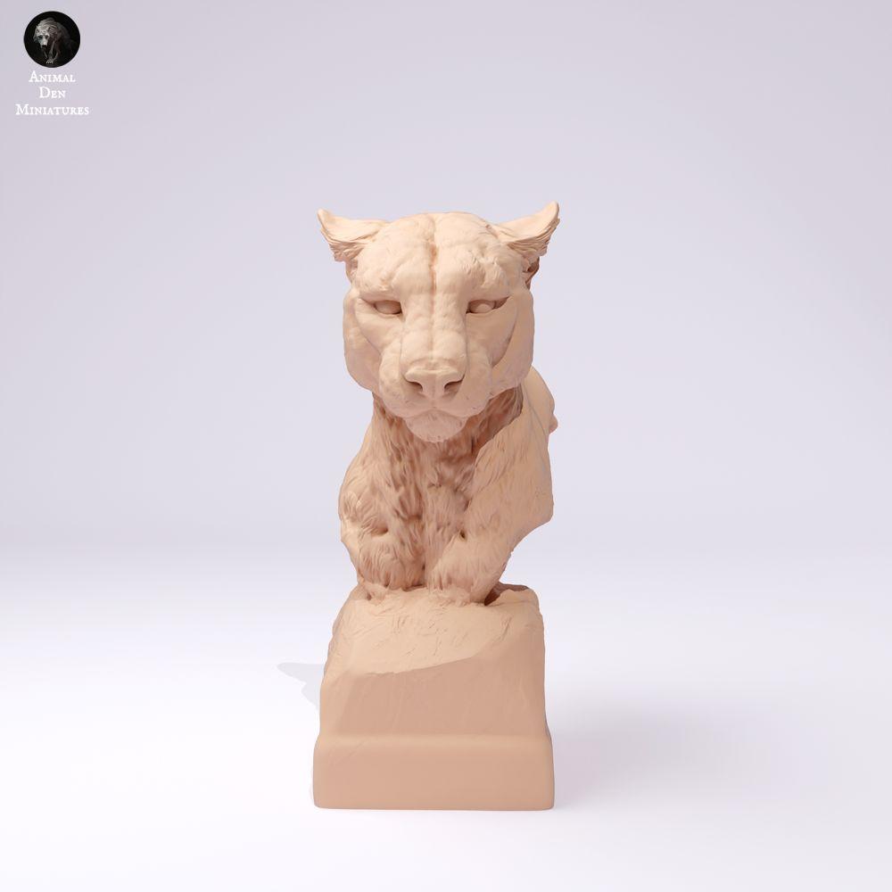 Product photo 2: Wild animal figure: Puma - Bust (25_01_10)
