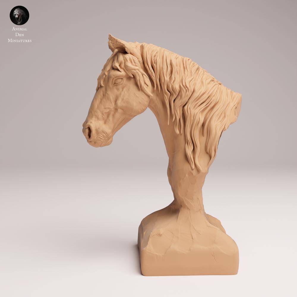 Product photo 2: Horse Animal Figure: Mustang - Bust (25_09_01)