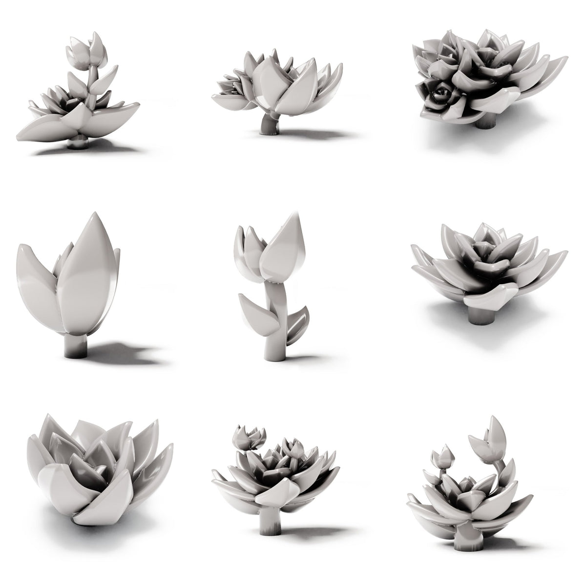 MyPortal Studios set 12: set overview on a white background