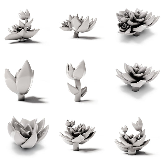 MyPortal Studios set 12: set overview on a white background
