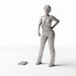 MyPortal Studios set 41, model 88: beside a human figure at 1:35 scale