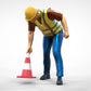 Product photo 0: Track marshal or worker: Securing with pylons