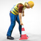Product photo 0: Track marshal or worker: Securing with pylons