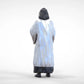 Product photo diorama and model building miniature figure: Clergy: Pastor / Priestess with Bible in service