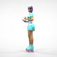 Product photo 0: Waitress on roller skates 3: Taking an order