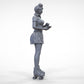 Product photo 0: Waitress on roller skates 3: Taking an order