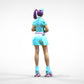 Product photo 0: Waitress on roller skates 3: Taking an order