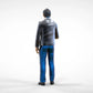 Product photo diorama and model building miniature figure: Reporter Team - Reporter with microphone