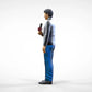 Product photo diorama and model building miniature figure: Reporter Team - Reporter with microphone