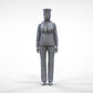 Product photo 0: Female sailor: Seafarer in uniform standing in position