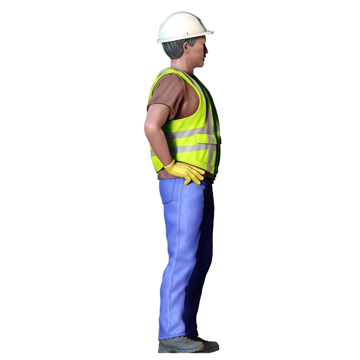 Product photo 0: Construction worker with helmet