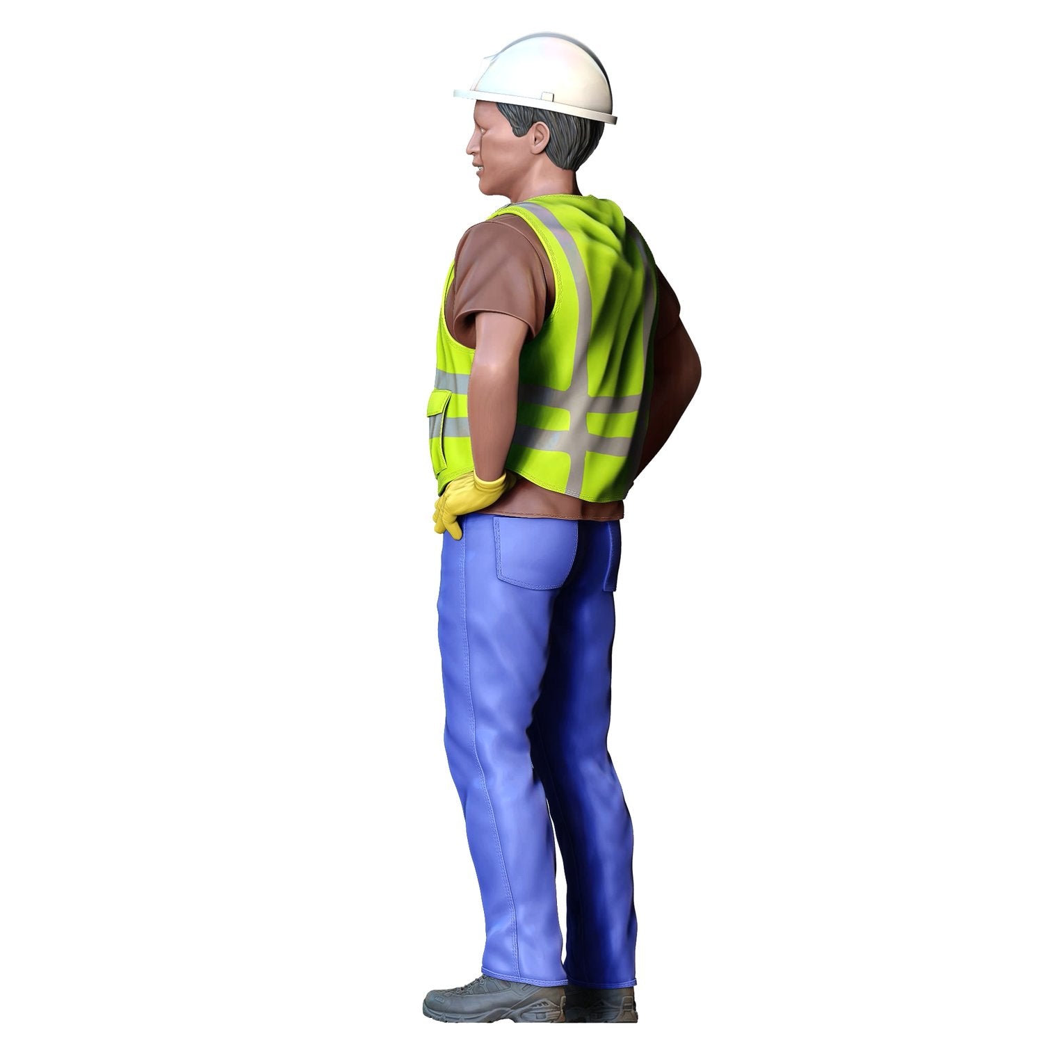 Product photo 0: Construction worker with helmet