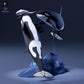 Product photo animal figure Animal Den Miniatures 7: Sea animal figures: Ocean sunfish and orcas (26_09_07)