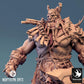 Product photo Tabletop 28mm Lord of the Print (LotP) 0: Fantasy Figure: Orc Warlord / War Chief Azhrog, Barbarian Champion with Jagged Two-Handed Axe (24_04_E3)