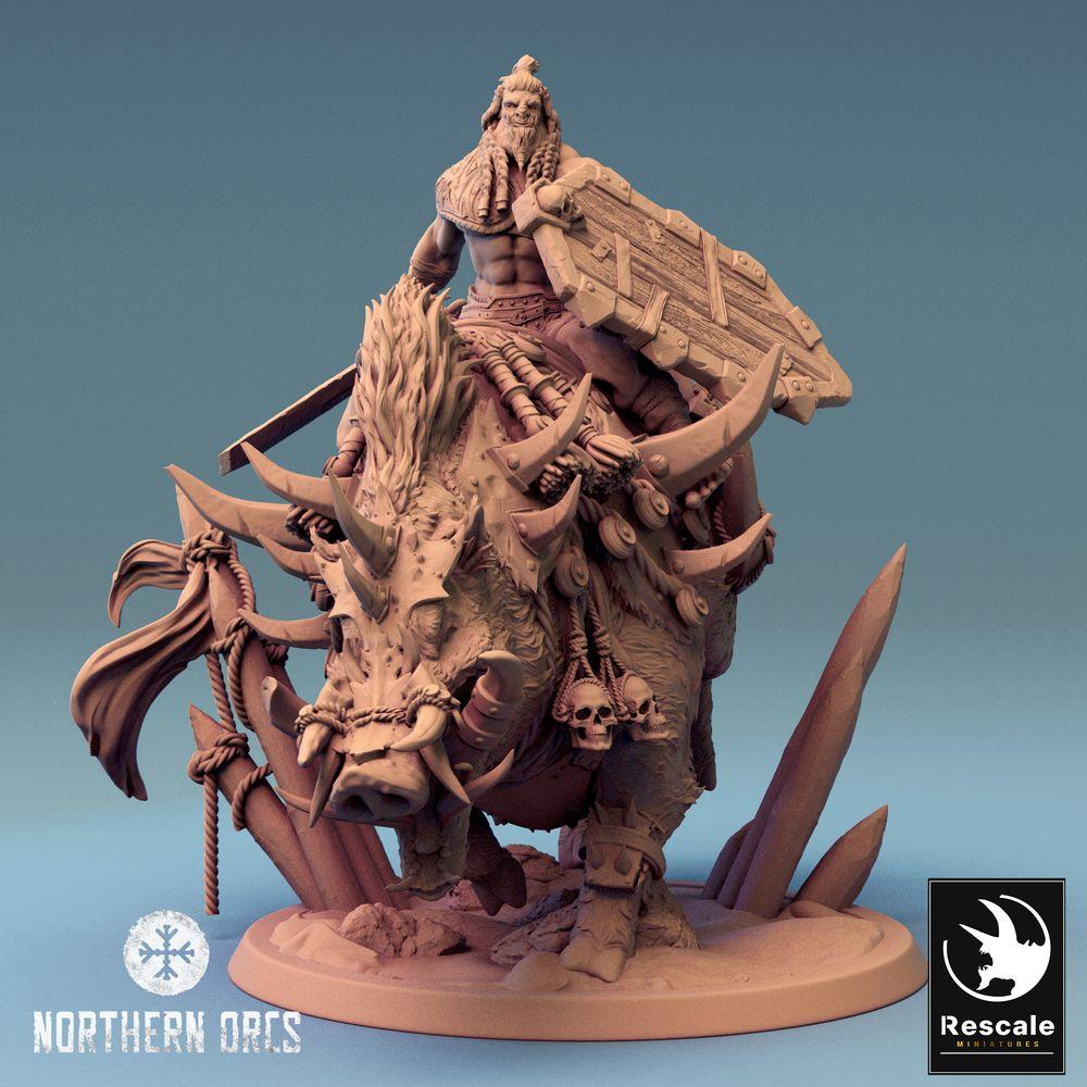 Product photo Tabletop 28mm Lord of the Print (LotP) 0: Q boar run (24_04_Q)