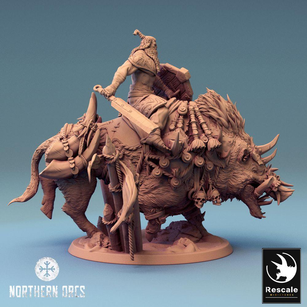 Product photo Tabletop 28mm Lord of the Print (LotP) 0: Q boar run (24_04_Q)