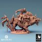 Produktfoto Tabletop 28mm Lord of the Print (LotP) 0: Fantasy Figur: Ork Warlord auf Kriegseber, Bestienreiter, Barbaren-Anführer, Boar Rider (24_04_U)