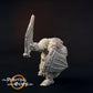 Product photo Tabletop 28mm The Printing Goes Ever On (TPGEO) 0: Orc Warrior: Assault Squad / Foot Troop of Evil