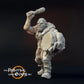 Product photo Tabletop 28mm The Printing Goes Ever On (TPGEO) 0: Orc Commando: Combat Squad / Foot Troop of Evil - Standard, Drum, and Spear