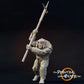 Product photo Tabletop 28mm The Printing Goes Ever On (TPGEO) 0: Orc Commando: Combat Squad / Foot Troop of Evil - Standard, Drum, and Spear