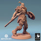 Product photo Tabletop 28mm Lord of the Print (LotP) 0: Tabletop miniature: Orc Spearman with round shield, Orc Spearman, Orc Warrior, Tribal Warrior, Shield Bearer (24_04_K2)