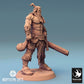 Product photo Tabletop 28mm Lord of the Print (LotP) 0: Tabletop miniature: Orc Berserker with Warhammer - Tribal Warrior, Warlord