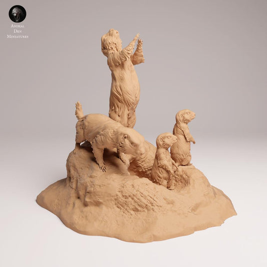 Product photo 0: Wildlife animal figure: Prairie Dogs (25_09_02)