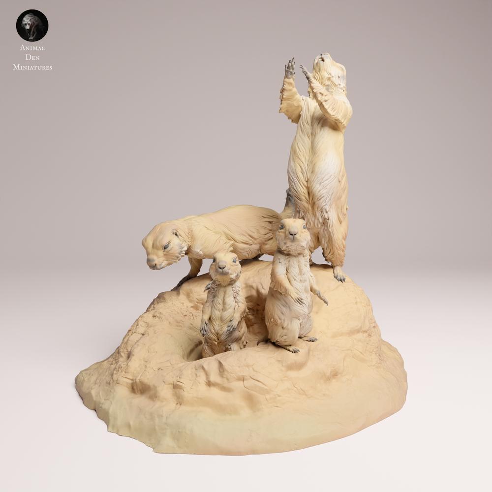 Product photo 3: Wild animal figure: Prairie Dogs (25_09_02)
