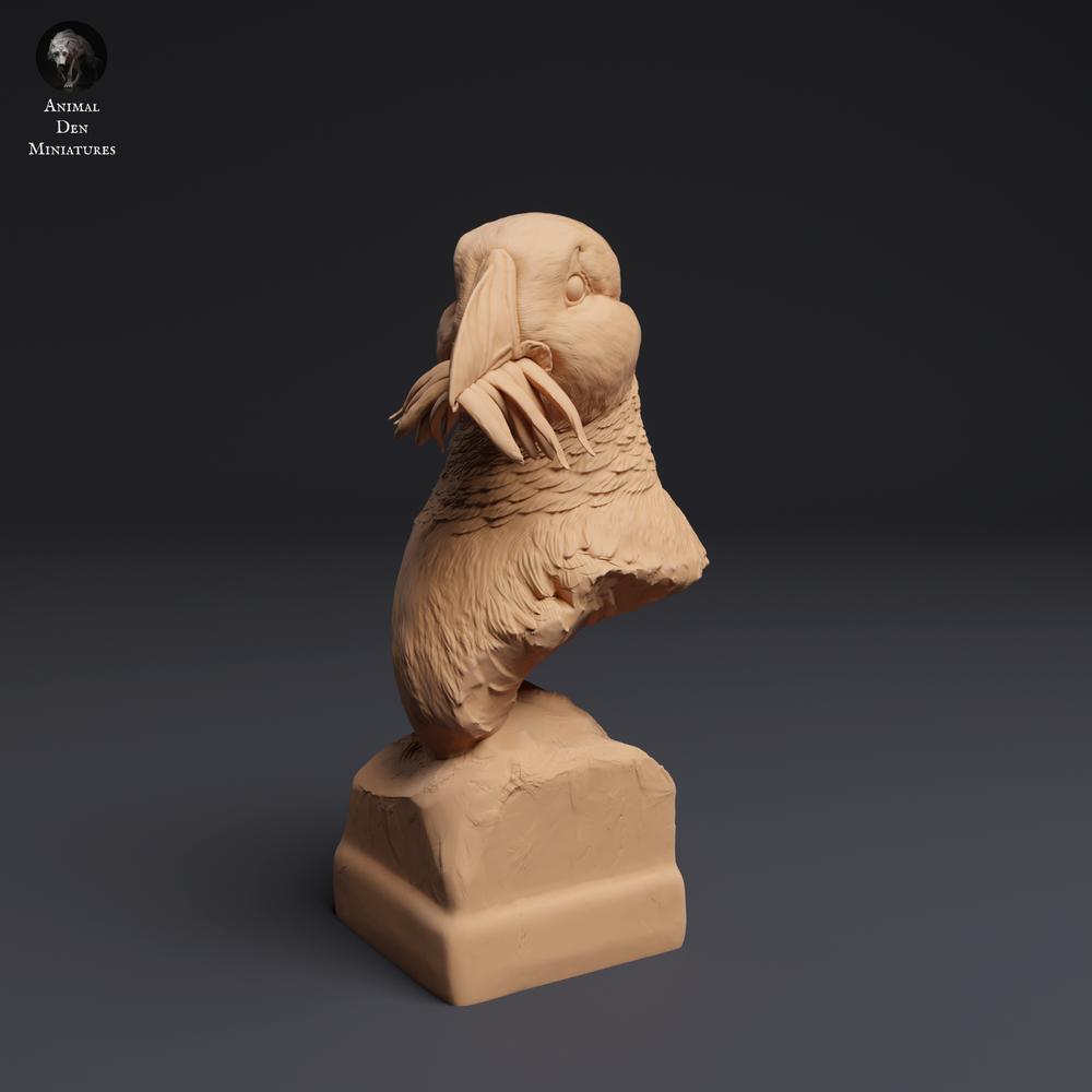 Product photo 2: Seabird Animal Figure: Atlantic Puffin - Bust (25_04_06)