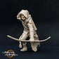 Product photo Tabletop 28mm The Printing Goes Ever On (TPGEO) 0: Warrior of the Rangers: Forestland ranger with sword, spear, and bow